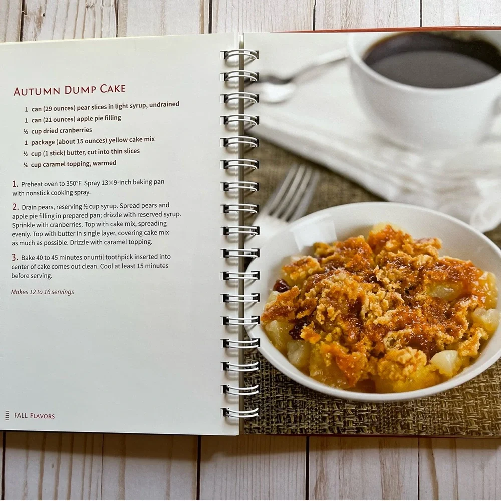 Dump Cakes & One Bowl Baking - Favorite Brand Name Recipes - Spiral Bound